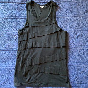 Black tank top